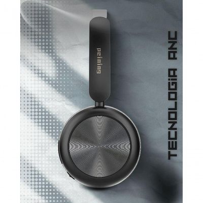 Fone De Ouvido On-ear Bluetooth Pei-hs01 Preto – Conforto, Estilo E Som De Alta Qualidade