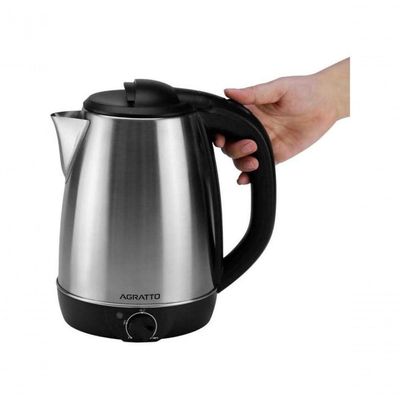 Chaleira Elétrica Agratto Aroma 2,2 Litros Inox 110V