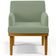 Kit 04 Poltronas Decorativa Para Sala De Estar E Recepção Beatriz W01 Bouclê Oliva - Lyam Decor