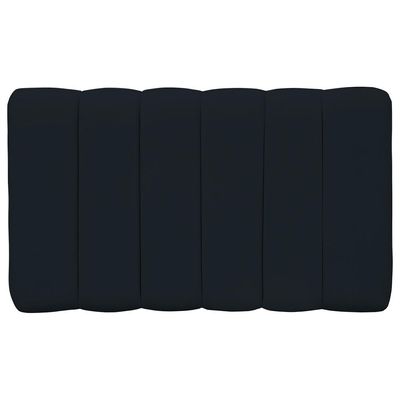 Cabeceira Cama Box Painel Solteiro 100 cm Dubai W01 Suede Preto - Lyam Decor