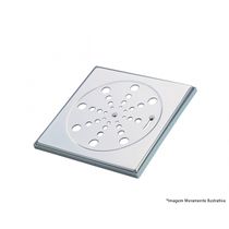 Grelha Aco Inox Rotat Quad 15Cm Blister