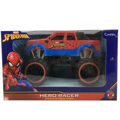 Veiculo Roda Livre Homem-Aranha Hero Racer