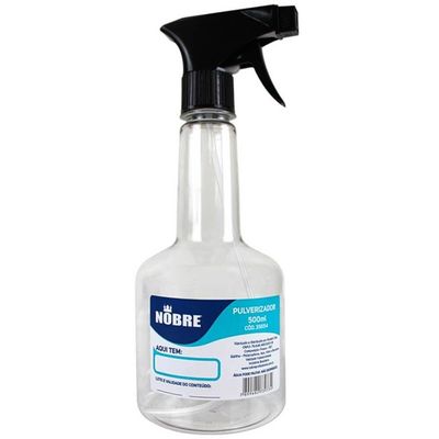 Pulverizador Transparente 500ml - 35654 - Nobre