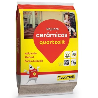 Rejunte Weber Color Flexível Caramelo 1 Kilo - 0107.00015.0015fd - Quartzolit Rejunte Weber Color Flexivel 1kg Caramelo