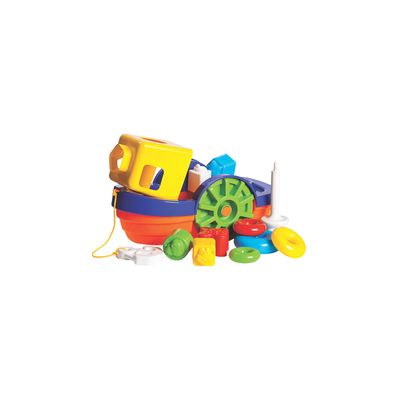 Barco Didático Mercotoys Cores Diversas - Item Sortido