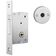 Fechadura Auxiliar 1001 Com Espelho De Inox Polido - 10810 - Stam Fechadura 1001 Esp De Inox Polido - 10810 - Stam