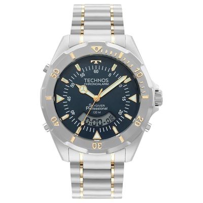 Relógio Technos Masculino Skydiver Bicolor - Wt2050axn/1a