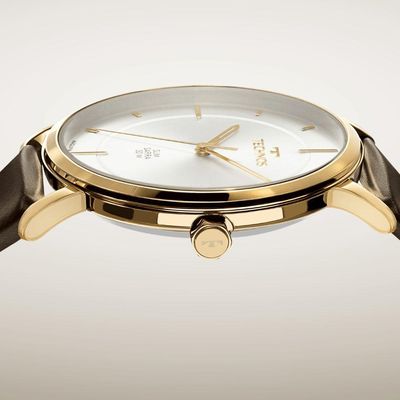 Relógio Technos Masculino Slim Dourado Gl32az/0k