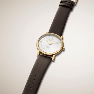 Relógio Technos Masculino Slim Dourado Gl32az/0k
