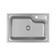 Cuba Deca Facile 60x40 Cc.660.60.dk.inx Com Deck Inox Escovado Inox
