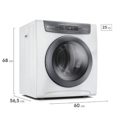 Secadora de roupas de parede e piso Electrolux 11Kg Branca Premium Care com Timer Control (SVB11) 220V