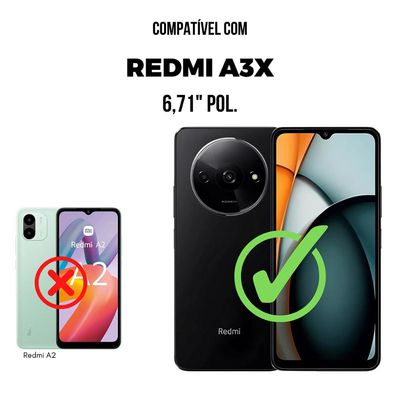 Película para Xiaomi Redmi A3x - Traseira de Fibra de Carbono - Gshield