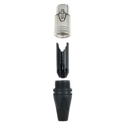 Conector Neutrik Xlr Fêmea 3 Polos Nc3fxx conector Fêmea