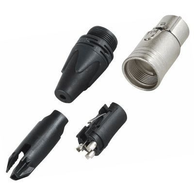 Conector Neutrik Xlr Fêmea 3 Polos Nc3fxx conector Fêmea