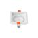 Spot De Embutir Recuado Nordecor Loyo Para 1 Lâmpada Gu10 Mr16 Quadrado Branco