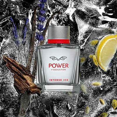Banderas Power Of Seduction Intense Ice Eau De Toilette - Perfume Masculino 100ml