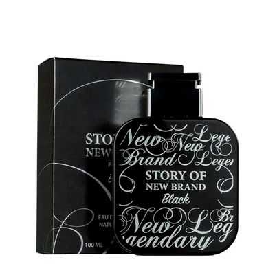 New Brand Story Of Black Eau De Toilette - Perfume Masculino 100ml