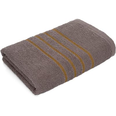 Jogo 5pçs 2 Banho + 2 Rosto + 1 Tapete P/Banheiro 100% Algodão Alta Absorção - Cinza