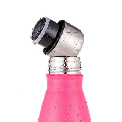 Garrafa Térmica De Inox Parede Dupla 520ml Rosa