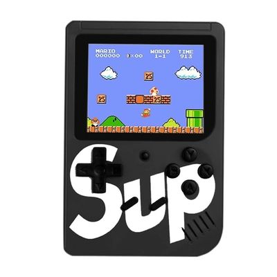 Mini Video Game Portatil 400 Jogos Internos Gamer Sup Box Plus Preto