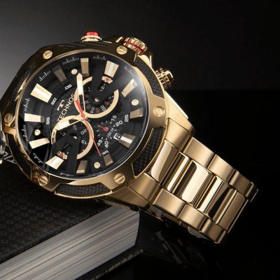 Relógio Technos Masculino Carbon Dourado Js25bcb/1p Js25bcb/1p