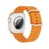 Relógio Digital Smartwatch Watch 9 Ultra Mini 41mm Pulseira Oceano Laranja