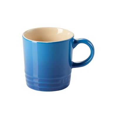 CANECA ESPRESSO LE CREUSET 100ML ESMALTADA EM CERÂMICA AZUL MARSEILLE 70305102000099