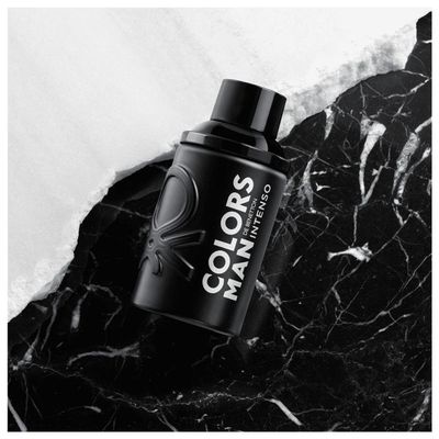 Benetton Colors Man Black Intenso Eau De Parfum - Perfume Masculino 60ml