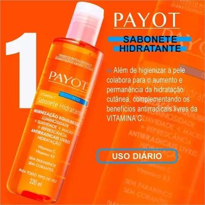Payot Sabonete Líquido Detox Vitamina C 220mls