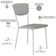 Cadeira Estofada Para Sala De Jantar Village Branco C01 Courino Off White - Lyam Decor