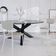Cadeira Estofada Para Sala De Jantar Village Branco C01 Courino Off White - Lyam Decor