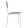 Cadeira Estofada Para Sala De Jantar Village Branco C01 Courino Off White - Lyam Decor