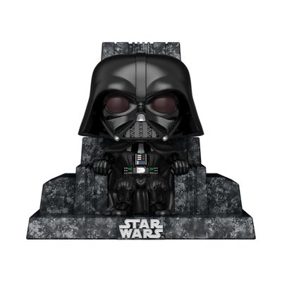 Boneco Funko Pop! Deluxe Star Wars - Darth Vader no Trono