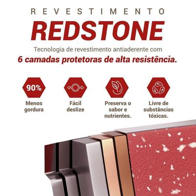 Frigideira Philco Revestimento Redstone 1,1L - PPN20A