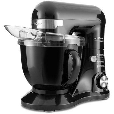 Batedeira Planetária Britânia BBP760P Power Plus Turbo 700W 110V