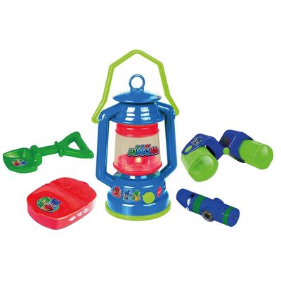 PJ MASKS CAMPING KIT COM LAMPIAO E BINOCULO
