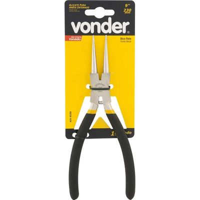 Alicate Para Anéis Interno Bico Reto 228Mm/9" Vonder