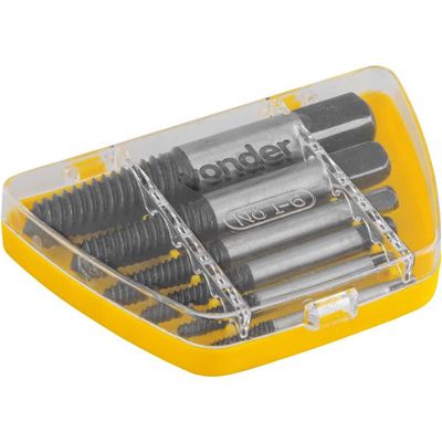 Saca Parafuso Jogo C/6Pcs Vonder