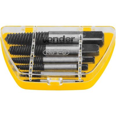 Saca Parafuso Jogo C/6Pcs Vonder