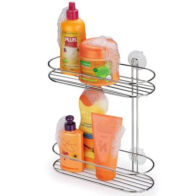 Suporte Prateleira Duplo Cromado - 1506 - Arthi