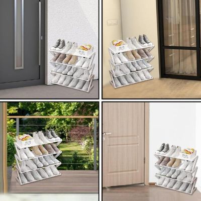 Estante Sapateira 4 Prateleiras Organizador Brinquedos Quarto Lavanderia Porta Objetos Industrial 12