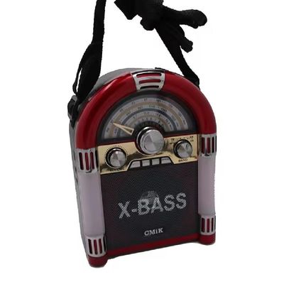 Mini Jukebox Radio Retro Bluetooth Am Fm Usb Sd Radio Mp3 Led Estilo Madeira Mdf Vintage Recarregavel Bivolt