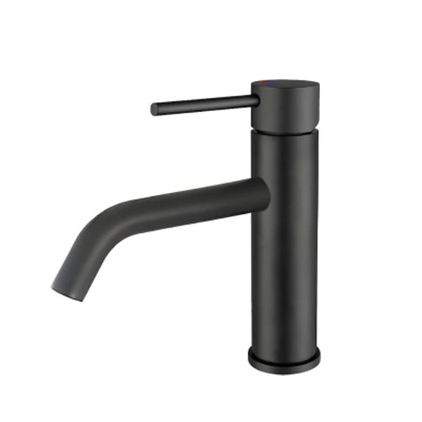 TORNEIRA DROP BICA BAIXA PARA LAVATORIO EM AÇO INOX BLACK MATTE DP9101