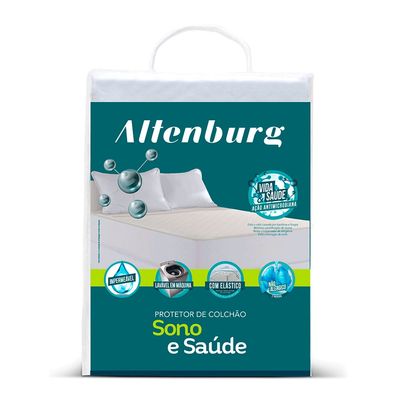 Protetor Colchão Solteiro Impermeável Sono e Saude Altenburg