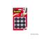 Feltro 3M Anti-Risco Redondo Preto C G 9Pcs Blister