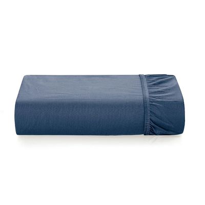 Lençol Solteiro com Elástico Algodão 200 Fios Tom Karsten Verde Salvia