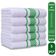 Kit 5 Pano de Prato Super Luxo Atoalhado Premium Gourmet Beka - Verde