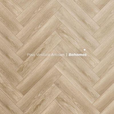Piso Vinílico Lvt Artisan Viniliko Bahamas Com Acabamento Fosco E Proteção Anti Risco