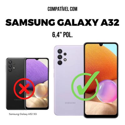Capa case capinha para Samsung Galaxy A32 4G - Dinamic Cam Protection - Gshield