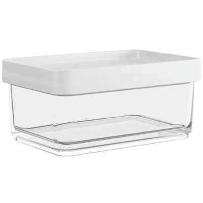 Pote Clear Mini 200ml Branco - 20766-0007 - Coza